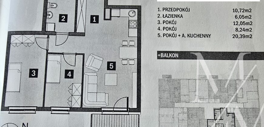 Kiełczów | Wrocław 3 km I 3 pokoje | osiedle bloków | balkon | m. parkingowe | do zamieszkania
