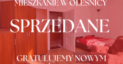 *** SPRZEDANE *** centrum Oleśnica I 57 m2 I piwnica I balkon