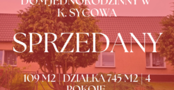 *** SPRZEDANY *** Klimatyczny dom Nowy Dwór k. Sycowa I