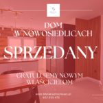 SPRZEDANE Gratulujemy nowym właścicielom