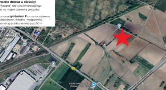 Na sprzedaż działka usługowa | produkcyjna Oleśnica, ulica Krzywoustego | powierzchnia: 9516 m2