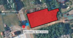 Działka mieszkaniowo- usługowa w Ciesle 4 km Oleśnica 30 km Wrocław | główna trasa