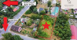 Działka mieszkaniowo- usługowa w Ciesle 4 km Oleśnica 30 km Wrocław | główna trasa