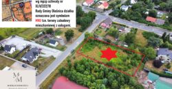 Działka mieszkaniowo- usługowa w Ciesle 4 km Oleśnica 30 km Wrocław | główna trasa